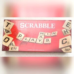 Scrabble Classic Crossword Board Game - Ages 8+ Hasbro Gaming - BRAND NEW SEALED